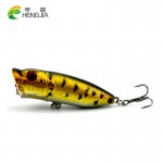 1pc Fishing Topwater Fishing Lures 10 Colors Floating Popper Lure Hooks Crank Baits Tackle Tool 6.5cm 11g fishing wobblers