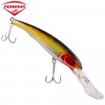 1pc Huge Fishing Lures 17cm-6.69"/28.69g-1.01oz 8 colors Fishing Tackle 2# Hook Fishing Bait Seawater