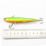 1pcs   Winter Fishing Hard Bait VIB With Lead Inside Ice Sea 14.5g 9cm Fishing Tackle Diving Swivel Jig Wobbler Lure