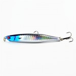 1pcs Fishing Tackle Hard Minnow Lure Artificial Bait Fishing Lure with 2 Fish Hook 9cm/8.3g Mixed 5 color Free Shipping YE-80