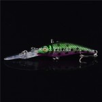 1pcs hard protein crank bait 3d eyes fishing wobblers 10.1cm/8g swimbait  crankbait Fish Tackle