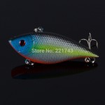 1pcs/lot plastic fishing lures fishing bait minnow bass Floating lure fishing tackle Hooks 7.1CM/11.2g