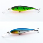 1piece Super Quality10 Colors 11cm 10.2g Isca Artificial Hard Bait Pesca Minnow Fishing lures wobbler crankbait 6# hook 3D eyes