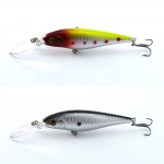 1piece Super Quality10 Colors 11cm 10.2g Isca Artificial Hard Bait Pesca Minnow Fishing lures wobbler crankbait 6# hook 3D eyes