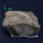 2 pcs/lot deer body hair fur patch with bigger size:8cm*8cm Elk Body Hair short deer hair for fishing dry flies tying materials