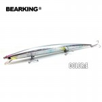 200mm/27g,5pcs/.lot. Color send randomly! 2015 good bearking fishing lures minnow,quality professional minnow