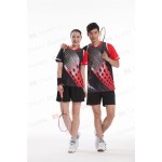 2015 Badminton Set ( Tshirt + Shorts) Quick Dry South Korea Team Sportswear Badminton Table Tennis Set T4700 T-4800