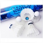 2015 New Arrival Rsl No.6 Shuttlecock Badminton Authentic 100% Genuine Original Duck Feather Ball Rsl Shuttlecock