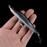 2016 New 9.5CM/16G Heavy Minnow Fishing Crankbait Hard Artificial Bait Treble Hooks Fish Wobbler Japan Tackle Pesca