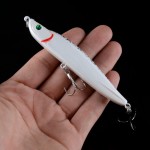 2016 New 9.5CM/16G Heavy Minnow Fishing Crankbait Hard Artificial Bait Treble Hooks Fish Wobbler Japan Tackle Pesca