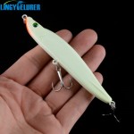 2016 New 9.5CM/16G Heavy Minnow Fishing Crankbait Hard Artificial Bait Treble Hooks Fish Wobbler Japan Tackle Pesca