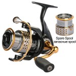 2016 New All Metal Fishing Reels Saltwater Spinning Reel Two Spool 2000 Series 5.2:1 9BB 