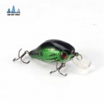 2016 New Artificial 3D Eyes Fishing Lure Hard Clubby Fatty Crank Bait Lures Bright Color Pesca Fishing Tackle 8PCS/lot