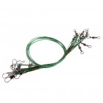 2016 New Hot Sale High Quality Practical 10pcs 28cm Copper Fishing Leader Wire Fish Tackle Rig Dark Green