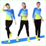 2016 New Sports  Fake Two Pieces Running Leggings Tennis Badminton Yoga Skirt Pants Quick Dry