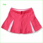 2016 Sports Skirt Girl Pleated Short Skirt Women's Half-length Tennis Ball Culottes Badminton Skirt Shorts Thin