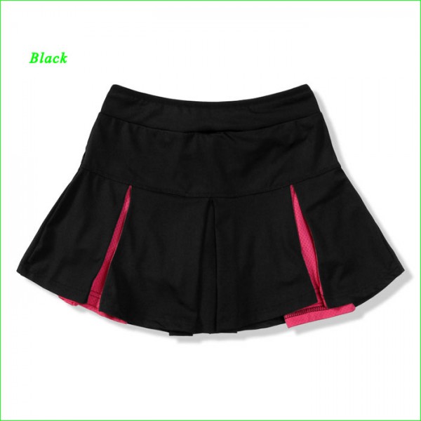 2016 Sports Skirt Girl Pleated Short Skirt Women's Half-length Tennis Ball Culottes Badminton Skirt Shorts Thin