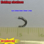 2016fishing clevises Bait tools, fishing tools stainless steel 50pcs/lot