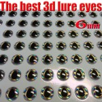 2016new fishing 3d lure eyes  perfect dropping process best fish eyes size:4mm--8mm quntily:300pcs/lot