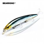 2017 Bearking professional excellent action fishing lures,130mm/14.8g depth 2m,each lot 5pcs different colors free shipping