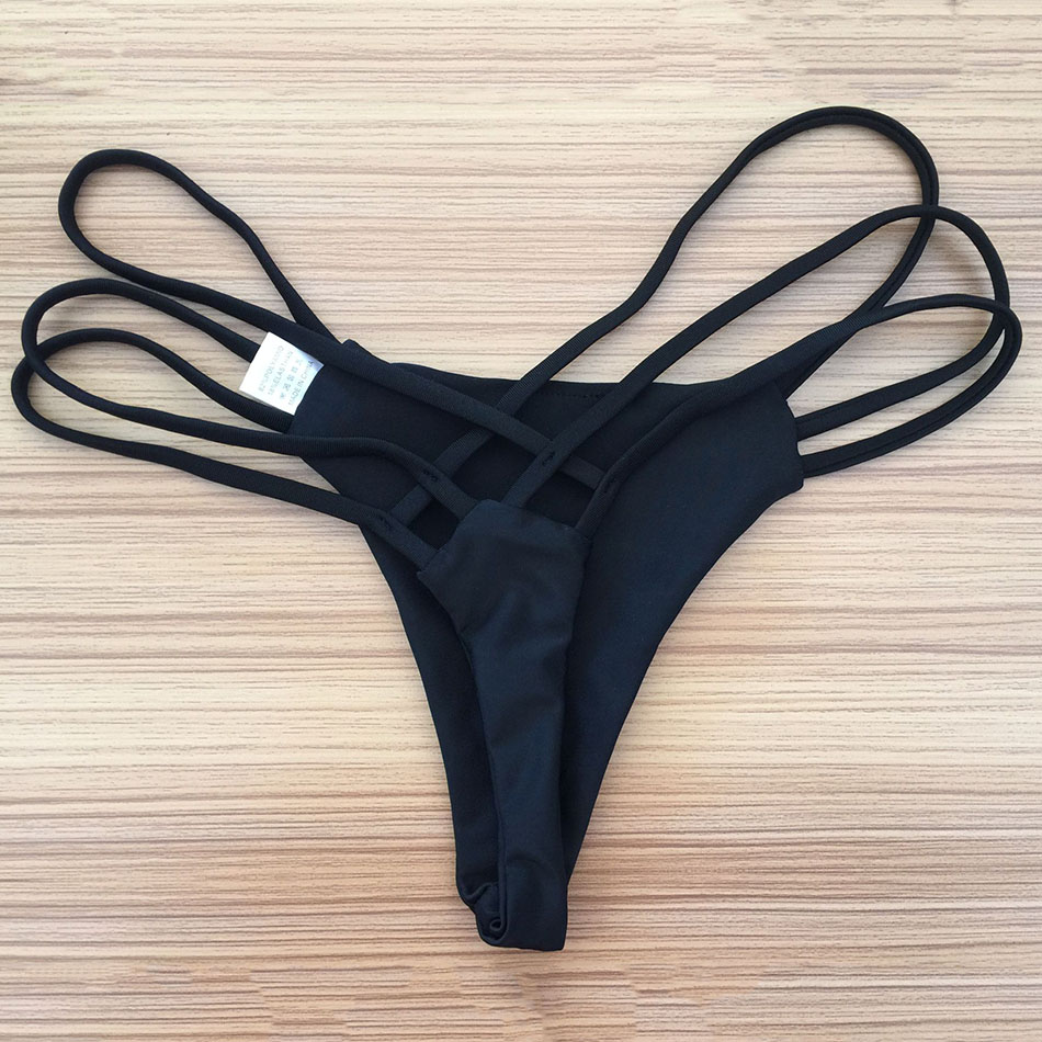 2017 Brazilian Sexy Bikini Bottoms Briefs Sex Two Piece Separates