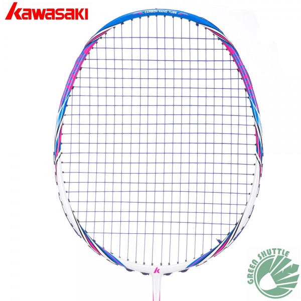 2017 New Half-star Genuine Kawasaki Full Carbon Badminton Racket  Best Buys Raquette Badminton With Free Gift