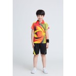 2017 New Quick Dry Children Table Tennis Polo Shirts , Breathable Boys/Girls Badminton Tennis Sports shirt B6012