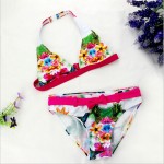 2017 New Toddler Baby Kid Girls Summer Beach Cute Children Swimsuit Swimming Wear Skirt Sexy Sunshine Backless Bikini Swimwear