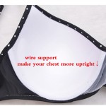 2017 Plus Size Bikini Set Brazilian Bathing Suit Push Up Large Cup Women Swimwear Sexy High Waist Big Size Spot Swimsuit  