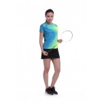 2017 SEA PLANETSP Sportswear Quick Dry breathable badminton shirt ,Women / Men badminton table tennis shirt clothes short sleeve