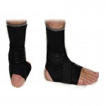 2017 Sports Ankle Support Basketball Ankle Support Badminton Ankle Brace Support Protective Clothing (2 pieces = 1pairs) Black