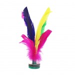 20CM Hacky Sack Foot Sports Game Brand Kick Feather Kicking Shuttlecocks Badminton Big Size Original China Jianzi 1 Pc