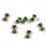 20PCS/Lot 3D Realistic Solid Dumbbell Fish Eyes Fly Tying Materials/Sunken Brass Dumbbell Beads