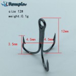 20Pcs Size 2# 4# 6#  8# 10# 12# High Carbon Steel Fishing Hook Fishhooks Durable Pesca Jig Sharpened Treble Hooks Carp Fishing