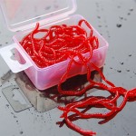 20g / Box Soft Lure Fishy Smell Earthworm Blood Worms Maggots Sea Worm Simulation Lures Artificial Bait Fishing Accessories