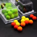 20pcs/box smell Pop ups Carp Fishing bait Boilies/ 5Flavors 12mm Floating ball beads feeder Artificial Carp baits lure/ hair rig