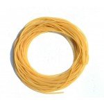 25m Diameter 2mm  plain traditional elastic rope tied reinforcement group solid elastic rubber band strapping tool