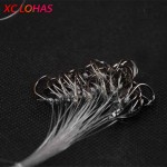 28 Pcs / Pack High Carbon Steel Fishing Hook with Fishing Line 7#-20# Barbed Hooks Pesca Fishing Tackle Accessories