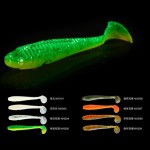 2Bags Noeby Soft Baits 7cm9.5cm12cm Fishing Lure Isca Artificial Para Pesca Grub T-tail Silicone Bait Leurre Peche Souple Tackle