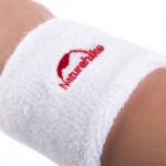 2pcs Sports Tennis Badminton Gym Wristband Exercise Wrist Protector Wipe Sweat free shipping