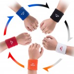 2pcs Sports Tennis Badminton Gym Wristband Exercise Wrist Protector Wipe Sweat free shipping