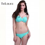 3 Pieces Swim Suit Skirt Swimwear Women Mesh Bikini Set Sexy Beachwear Swimming Suit For Women Push Up Bathing Suit 2017