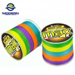 300M MODERN FISHING Brand MAX series multicolor 10M 1 Color mulifilament PE Braided Fishing Line 4 Strands braided wires