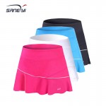 32eSANERYI Women's Flounce Knit Tennis Skirt/ Cheerleading Skirt/ Sports Skirt/ Badminton Skort