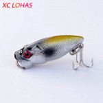 3.5cm 2.7g Best Seller Mini Diving Popper Lures for Fishing Hard Plastic Laser Fishing Lure Baits 3D Fish Eye Bait PO022