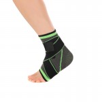 3D weaving elastic nylon strap ankle support brace badminton basketball football taekwondo fitness heel protector gym equipment