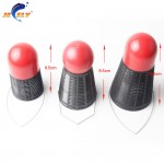 3PCS/lot Carp Fishing Feeder Spod Fishing Bait Thrower badminton shape carp fishing tackle accessories