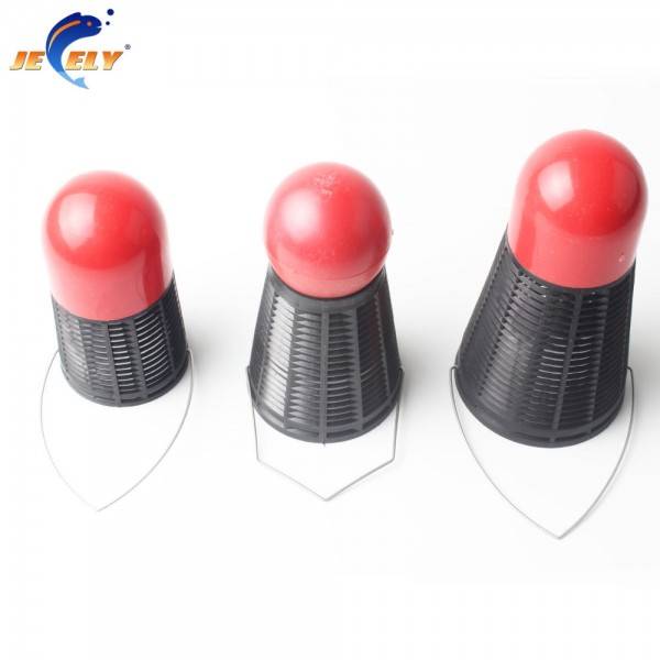 3PCS/lot Carp Fishing Feeder Spod Fishing Bait Thrower badminton shape carp fishing tackle accessories