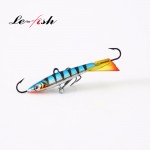 3Pcs Ice Balance Jig  Hard Lure Wobbler11.5g 21.5g Jigging Rap Lure Ice Fishing Jig Head with VMC Hook for Winter Fishing Lures