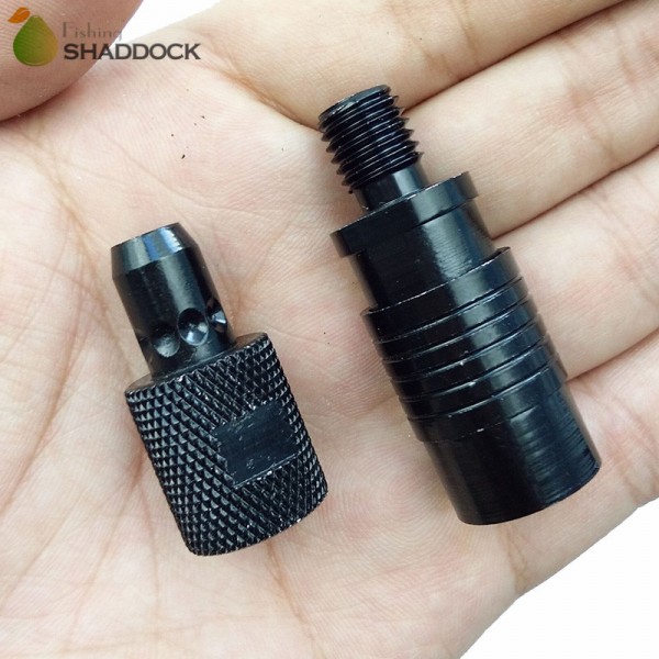 3pcs Aluminum Alloy Quick Release Adapter Connector Carp Fishing Rod Bite Alarm Rod Holder Connector Carp Fishing Accessories